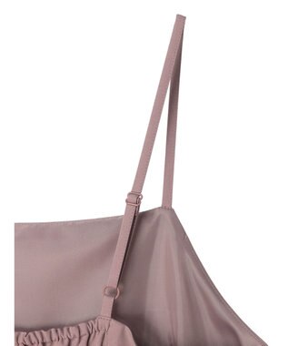 earth music&ecology バックスリットＩラインキャミワンピース Light Beige