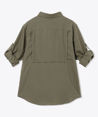 Columbia Columbia/ シルバーリッジユーティリティIIロングスリーブシャツ /コロンビア Stone Green