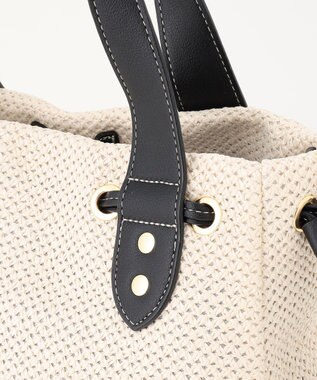 LA BAGAGERIE サイドタッセルサマートート　Sサイズ ホワイト