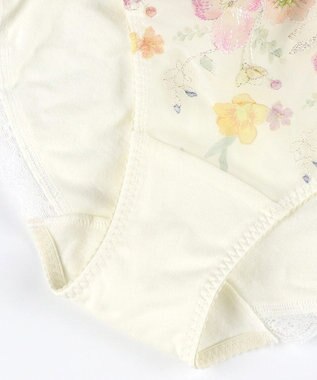 Wing ショーツ KB2722とペア 【後ろ姿きれいブラ】 はきこみ丈あさめ KF2322 ウイング／ワコール クリーム