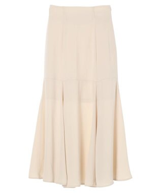 earth music&ecology 切替フレアスカート Ivory