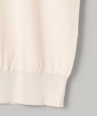 GOTAIRIKU 【ウォッシャブル】ハイゲージ ニットポロシャツ アイボリー系