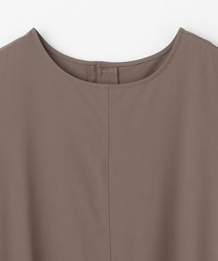 ANY L バルーンシルエットワンピース ブラウン