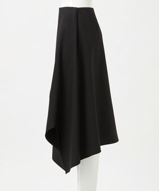 23区 【エステータ】ライトダブルクロス スカート ブラック