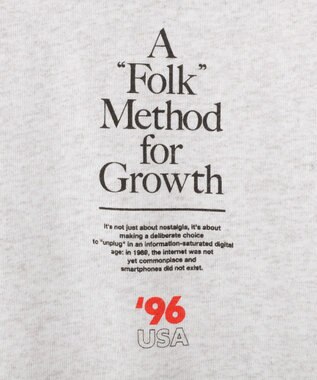 AMERICAN HOLIC BACK PHOTOプリントロンT Light Gray Mixture