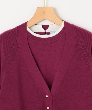 組曲 L 【WEB限定】リラクシーツインニットセット ローズ系