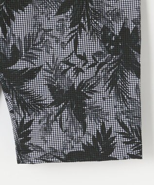 JOSEPH ABBOUD 【イージーケア】リーフ柄 ライトウェーブハーフパンツ ライトグレー系6