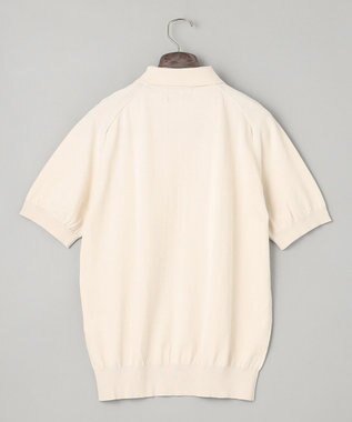 GOTAIRIKU 【ウォッシャブル】ハイゲージ ニットポロシャツ アイボリー系