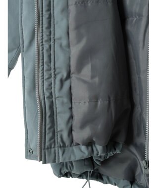 Green Parks あったか中綿コート Blue