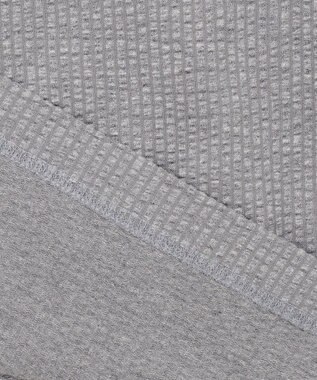 JOSEPH ABBOUD 【キングサイズ・オーガニックコットン使用・日本素材、日本縫製】JOE COTTON サッカー Tシャツ ライトグレー系