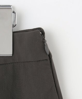 J.PRESS LADIES L 【洗える・撥水・接触冷感】アウトフィッター バルーン スカート グレー系