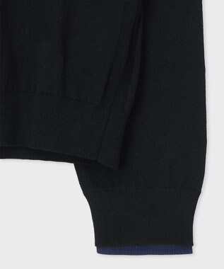 Paul Smith レイヤードカラー ニット ブラック