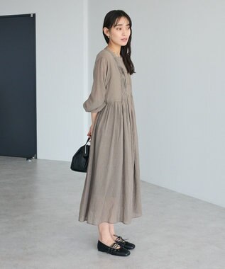CRAFT STANDARD BOUTIQUE ヴィンテージボイルワンピース/羽織 Light Brown