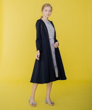 TOCCA 【洗える！】HOODIE ロングフーディー ネイビー系