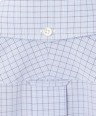 J.PRESS MEN 【PREMIUM PLEATS / 形態安定】BROADジャーミンチェックシャツ / B.D. サックスブルー系3