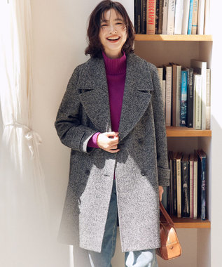 組曲 S ループツイードチェスター コート