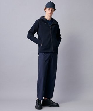 JOSEPH ABBOUD MOUNTAIN 【サステイナブル】オーガニックコットンアセテート ニットＴシャツ ネイビー系