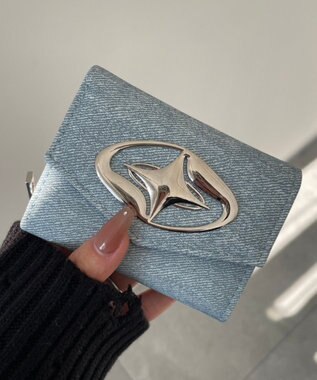 WEGO BIGメタルパーツウォレット ブルーその他