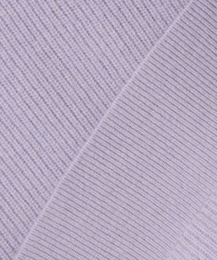 23区 【WEB限定】カシミヤブレンドバルキー Vネック ニット ライラック系