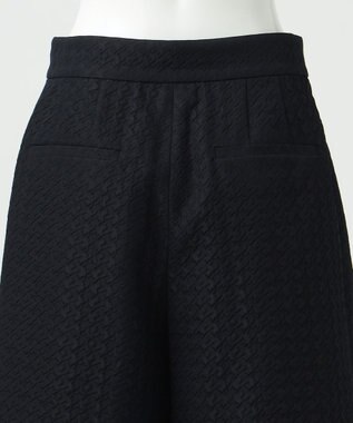 23区 【R(アール)】ハウンドトゥースジャカード ショートパンツ ブラック系