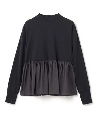 UNFILO ペプラムラッシュガード ブラック