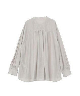 CRAFT STANDARD BOUTIQUE ウ゛ィンテージボイルロングスリーブブラウス Light Gray