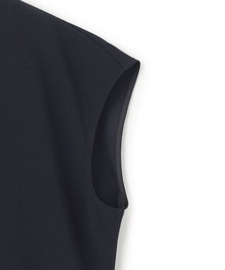 BEIGE， 【セットアップ対応】CINDY / 配色ネック フレンチドレス Navy x Black
