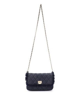 23区 【先行予約】デニムフリンジ ショルダーバッグ