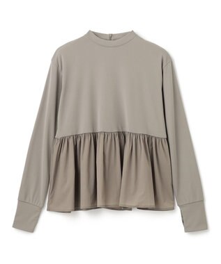 UNFILO ペプラムラッシュガード サンド