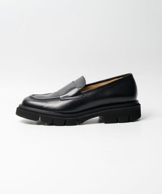 BONTRE 【LucaGrossi/ルカグロッシ】軽量厚底ローファー/G815M-VS ブラック