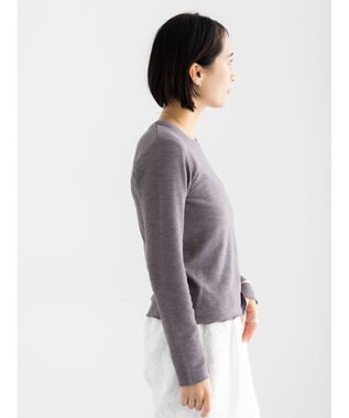 Te chichi スラブ天竺プルオーバー チャコールグレー
