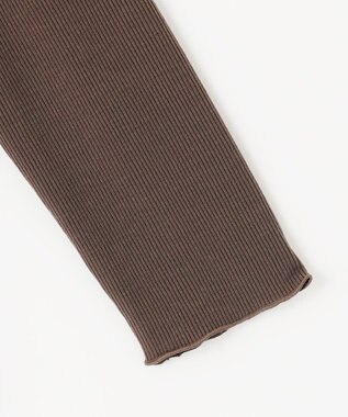 ANY SIS シアーリブ インナー ブラウン