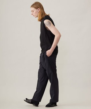 UNFILO MENS TENNEN TOUCH タックパンツ [24年春夏商品] ネイビー