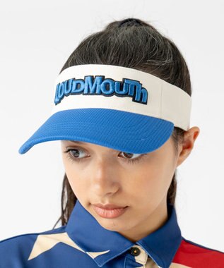 FILA GOLF／marie claire 【LOUDMOUTH】異素材サンバイザー