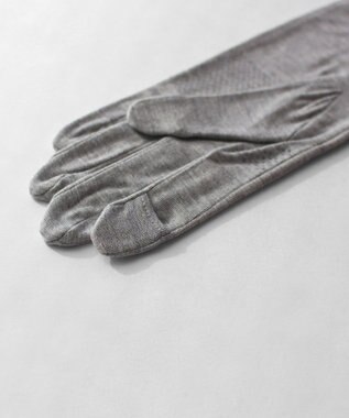 ORuKuBET 【WEB限定・数量限定】リングビジュー付きUVカットロンググローブ (WOMEN)【 UVカット・タッチパネル対応 】 グレー