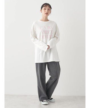 earth music&ecology ＣＡ　ＩＲＡ　ＭＩＥＵＸ　ＤＥＭＡＩＮ　ロンＴ Off White