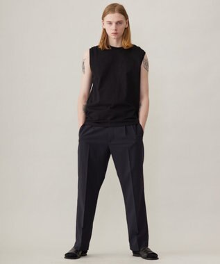 UNFILO MENS TENNEN TOUCH タックパンツ [24年春夏商品] ネイビー