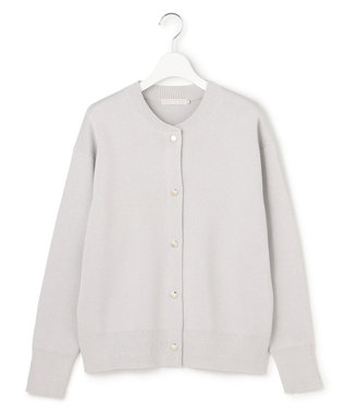 ICB L 【先行予約】 コットンポリエステルスムース カーディガン