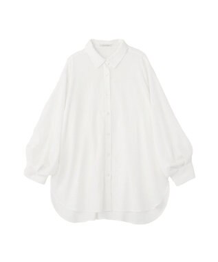 Green Parks 【しゃれシャツ】イージーケアシャーリングシャツ Off White