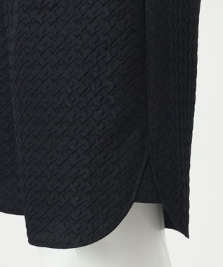 23区 L 【R(アール)】ハウンドトゥースジャカード ショートパンツ ブラック系