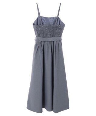 earth music&ecology ウエストマークキャミワンピース Gray