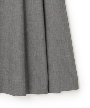 23区 【23区 | 5525gallery】ウールストレッチ フレア スカート グレー系