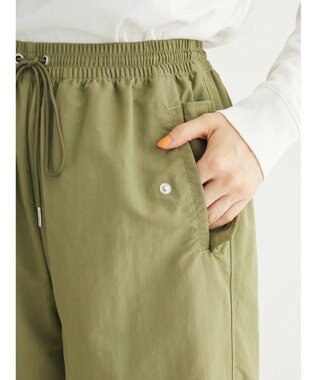 Green Parks パラシュートパンツ Khaki