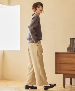 AMERICAN HOLIC バイパチＴＨＡＮＫＳ．ジャガードニットＰＯ Gray Mixture