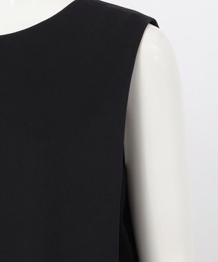 23区 Rブラック ノースリーブ ワンピース 32 エステータ】スキューバ ノースリーブ ワンピース / 23区