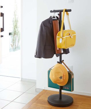 tower ランドセルスタンド スマート ブラック ブラック