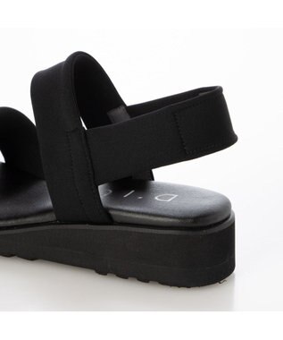 MODE ET JACOMO <D'ICI>ストレッチフィットサンダル ブラック