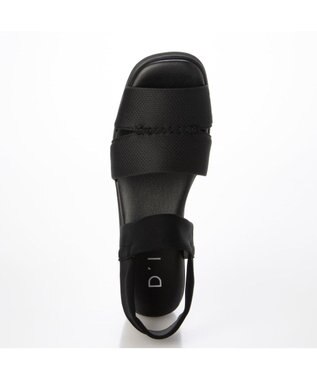 MODE ET JACOMO <D'ICI>ストレッチフィットサンダル ブラック