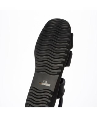 MODE ET JACOMO <D'ICI>ストレッチフィットサンダル ブラック