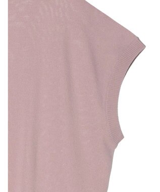 CRAFT STANDARD BOUTIQUE ＵＶカット接触冷感半袖ニットチュニック Pink